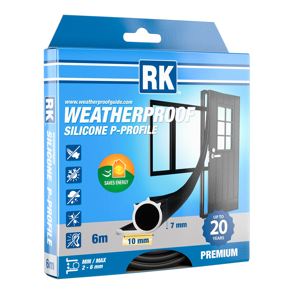 Weatherproof Silicone, P-profile