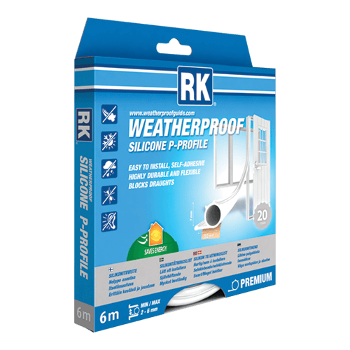 Weatherproof Silicone, P-profile
